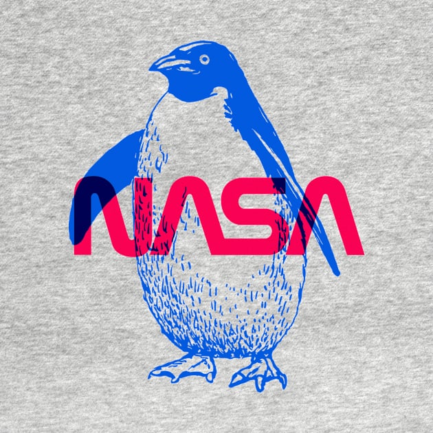 penguin x nasa by Mollie